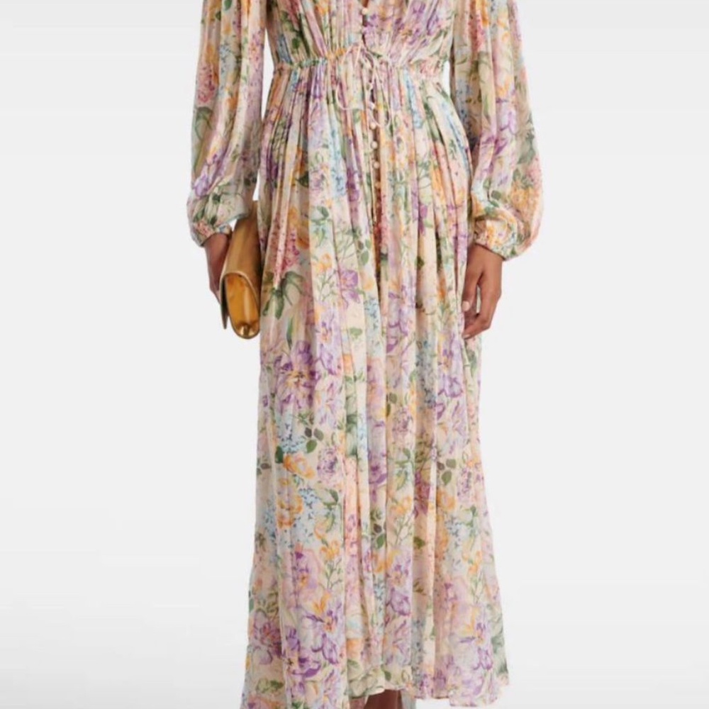 Zimmerman floral chiffon dress size 3